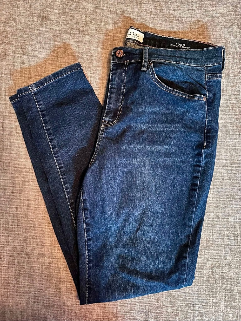Nicole Miller Dark Blue Skinny Jeans